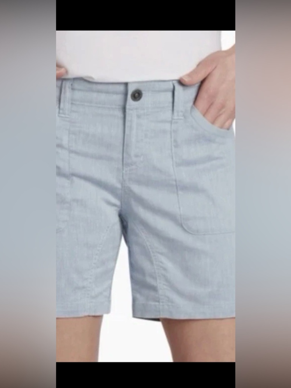 Kuhl Women's Light Blue Utility Shorts